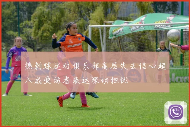 热刺球迷对俱乐部高层失去信心超八成受访者表达深切担忧
